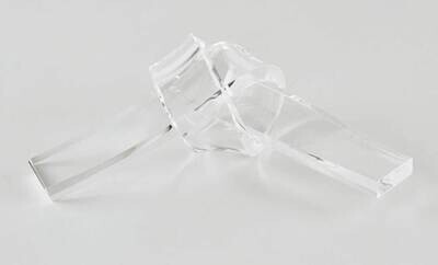 Tizo Lucite Bow Knot Clear HA237CLKT, MPN: HA237CLKT,