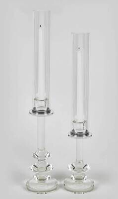 Tizo Crystal Candle Holder with Shade Small PH990CH/S, MPN: PH990CH/S,