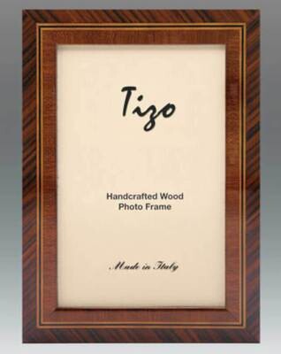 Tizo Crosshatch Wooden Picture Frame 8 x 10 Inch ANTBRN2-80, MPN: ANTBRN2-80,