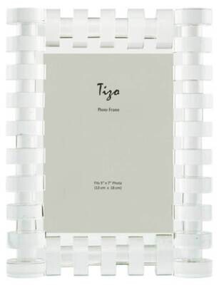 Tizo Rings 4 x 6 Inch Crystal Glass Picture Frame PH1970-46, MPN: PH1970-46,