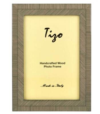 Tizo Parquet Grey Wooden Picture Frame 4 x 6 Inch BIA20GY-46, MPN: BIA20GY-46,