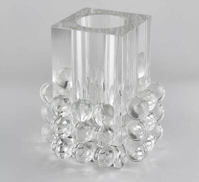 Tizo Bubble Vase Square Crystal PH303VAS, MPN: PH303VAS,