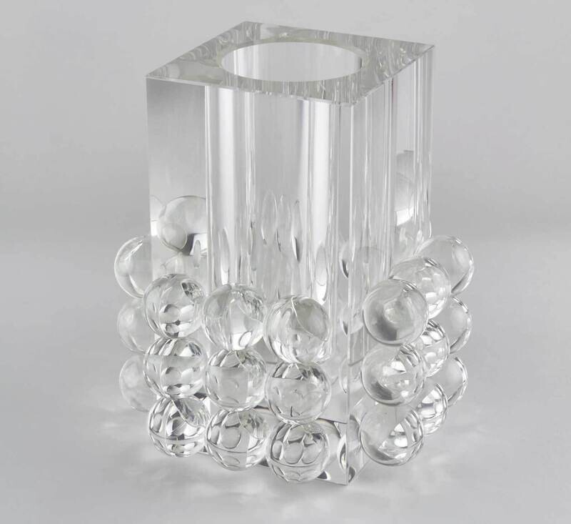 Tizo Bubble Vase Square Crystal PH303VAS