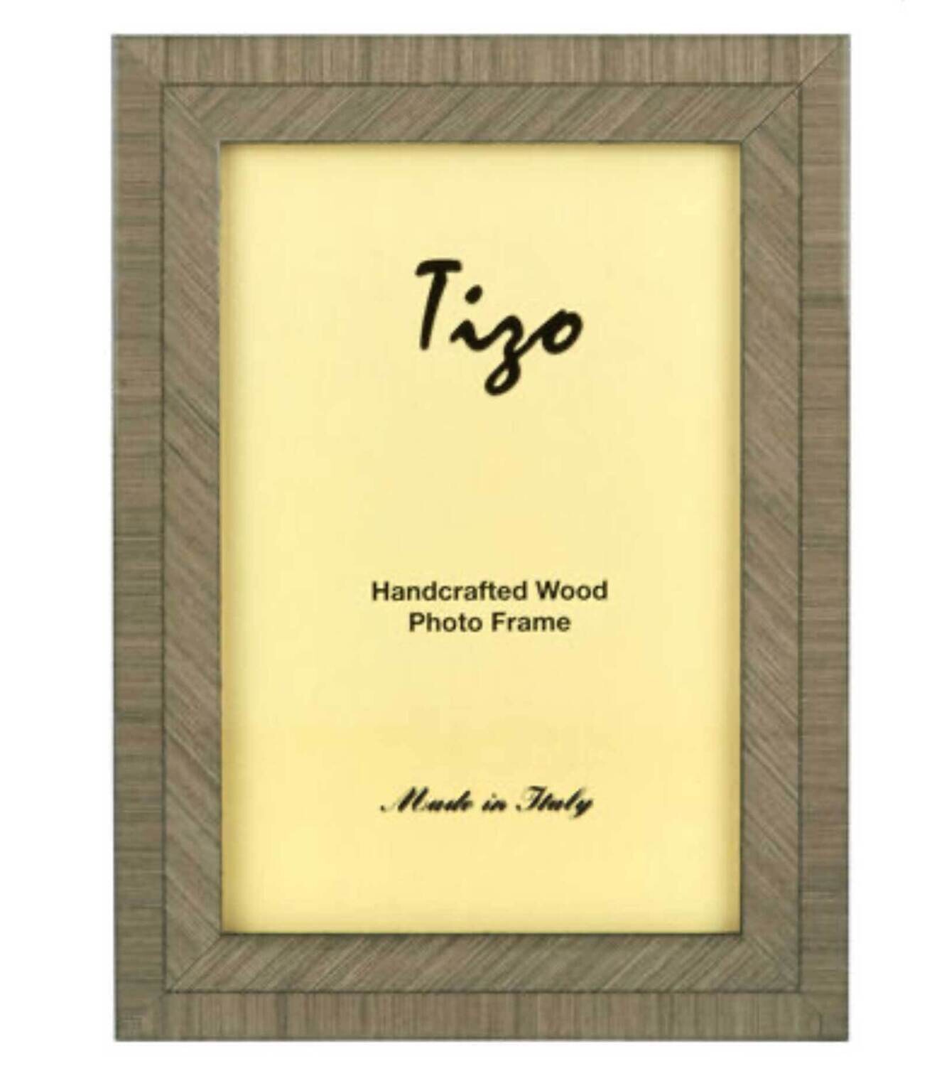 Tizo Parquet Grey Wooden Picture Frame 5 x 7 Inch BIA20GY-57, MPN: BIA20GY-57,