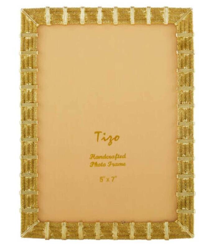 Tizo Gold Bar Picture Frame Jeweltone 8 x 10 Inch RS1714GL80