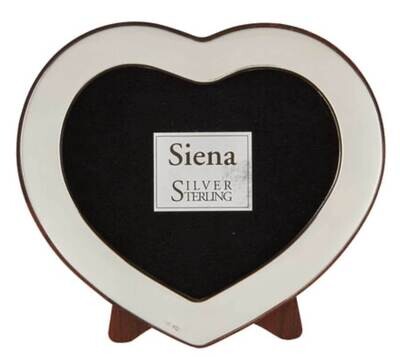 Tizo 2 x 3 Inch Heart Sterling Silver Picture Frame 1856-23, MPN: 1856-23,