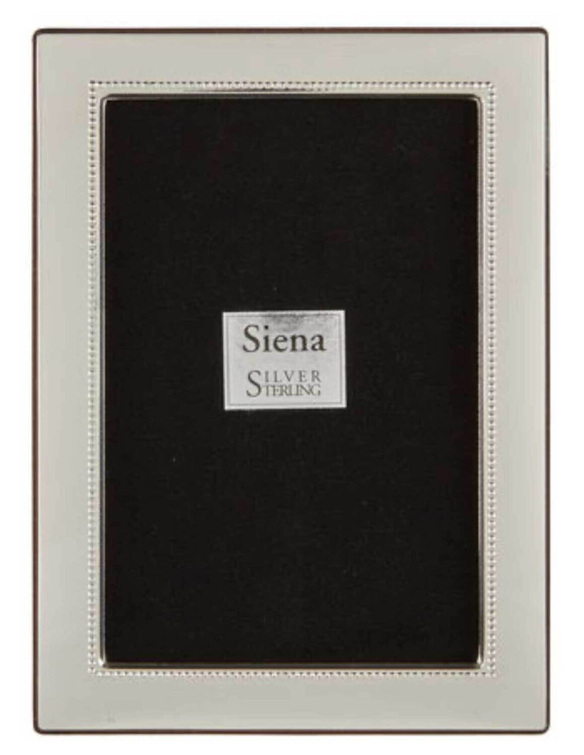 Tizo Inner Beaded Sterling Silver Picture Frame 4 x 6 Inch 1845-46, MPN: 1845-46,