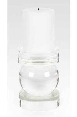 Tizo Sphere Pillar Candleholder Medium Crystal PH191CH/M, MPN: PH191CH/M,