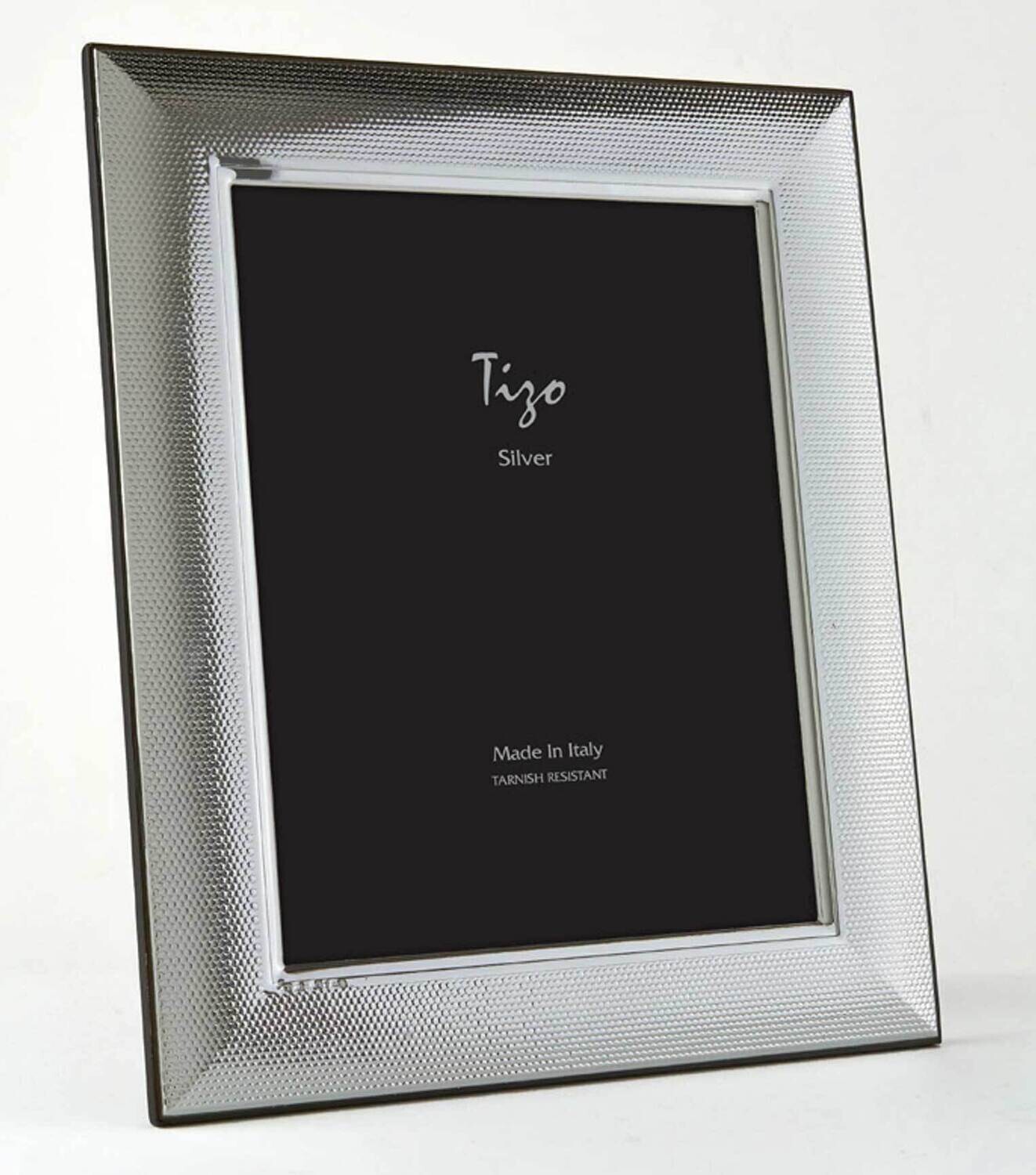Tizo Wide Mesh Silver-Plated Picture Frame 8 x 10 Inch 1291-80