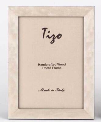 Tizo White Burl Pattern Wooden Picture Frame 8 x 10 Inch 280WHT-80, MPN: 280WHT-80,