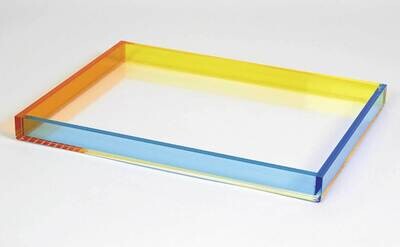 Tizo Lucite Multi Color Platter HA195MCTY, MPN: HA195MCTY,