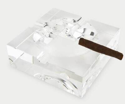 Tizo Square Ashtray Large Crstal PH385ASHL, MPN: PH385ASHL,