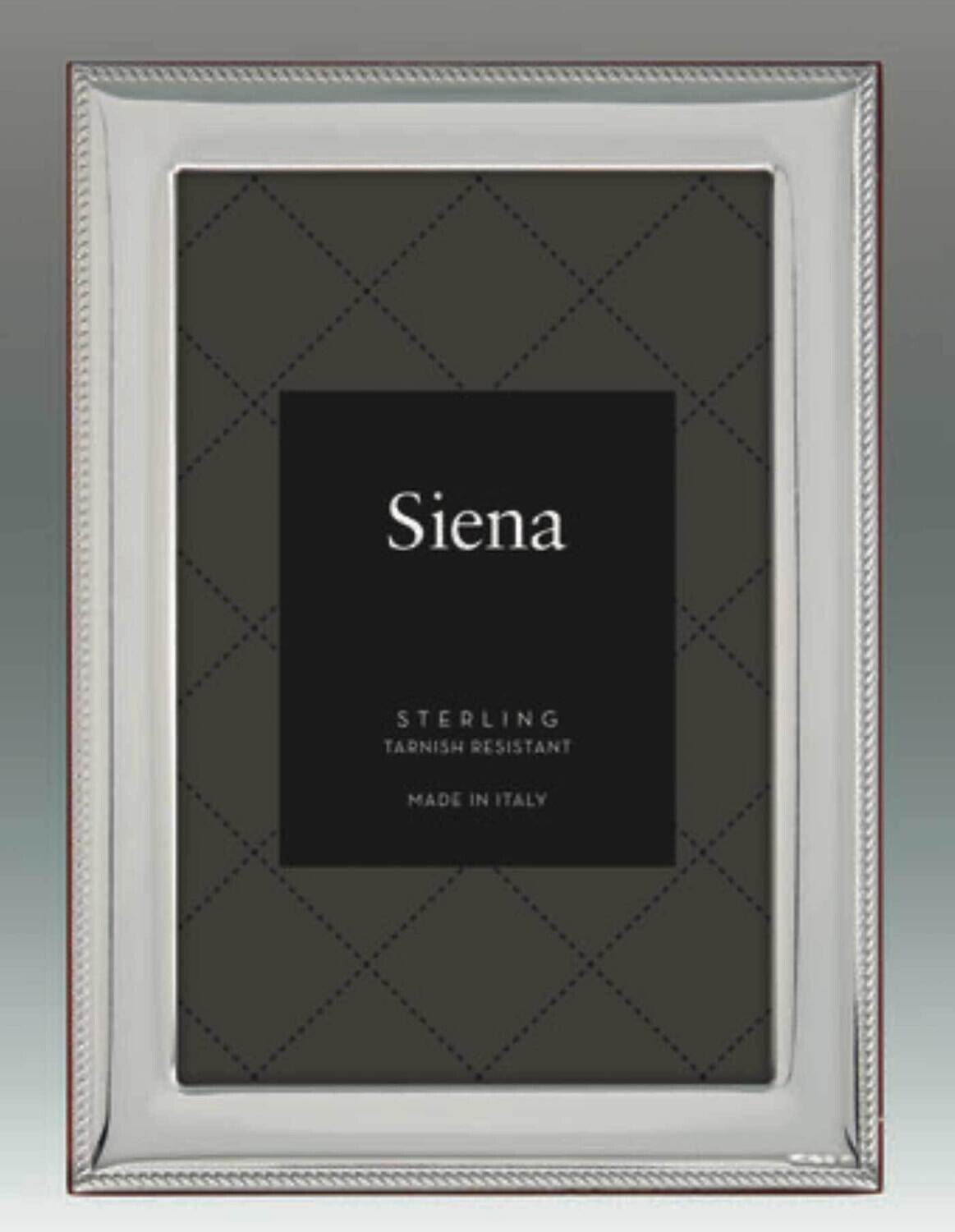 Tizo Braid Border Sterling Silver Picture Frame 5 x 7 Inch 1417-57, MPN: 1417-57,