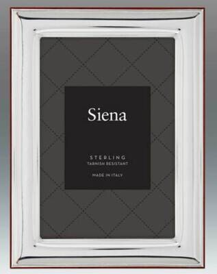 Tizo Classic Plain Sterling Silver Picture Frame 5 x 7 Inch 1407-57, MPN: 1407-57,