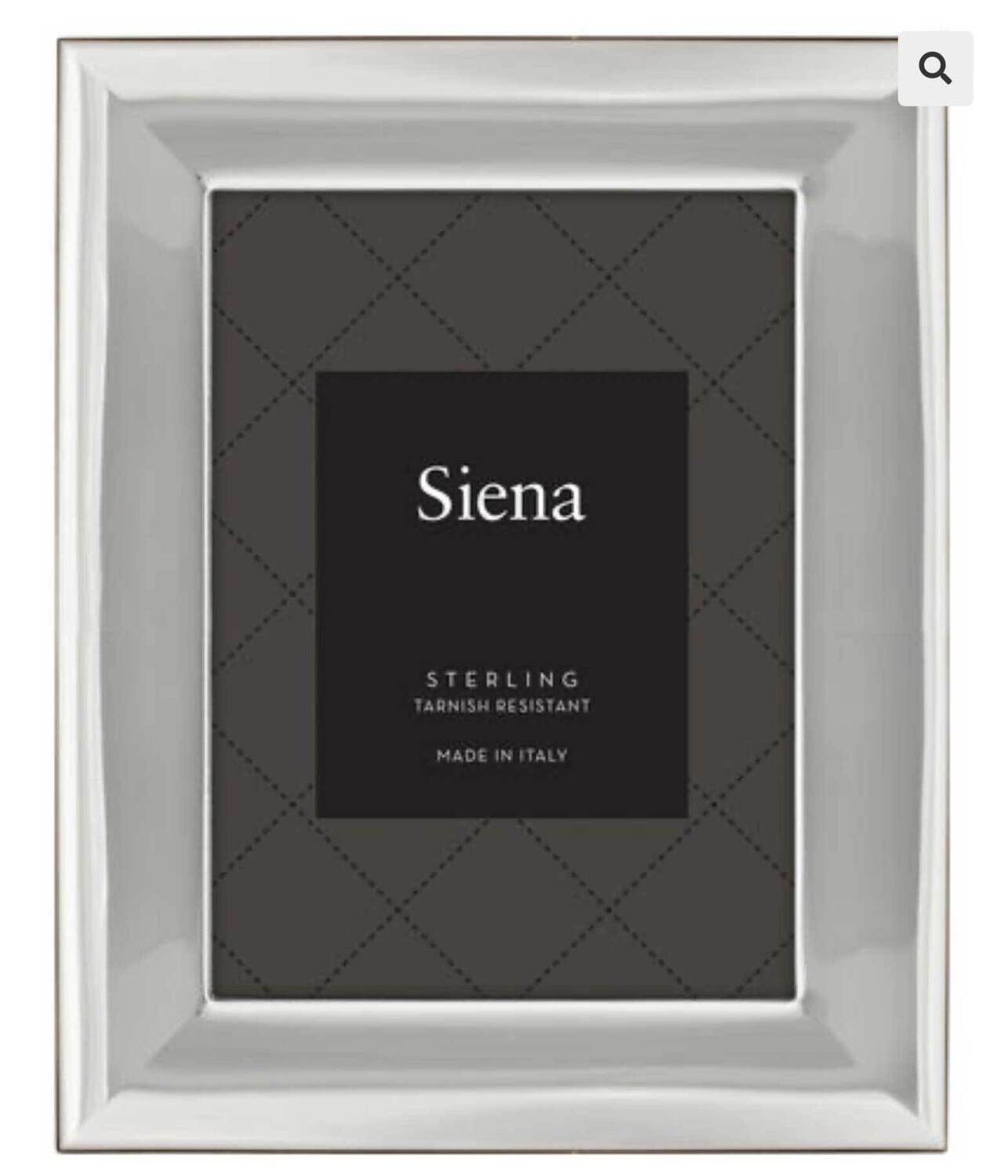 Tizo Wide Plain Sterling Silver Picture Frame 4 x 6 Inch 5070-46, MPN: 5070-46,