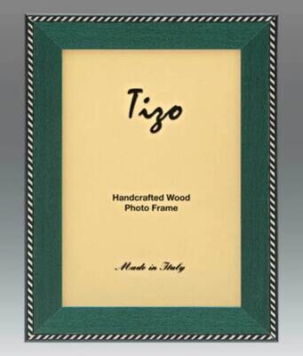 Tizo Emerald Green Zebra Wooden Picture Frame 8 x 10 Inch OBL20EM-80, MPN: OBL20EM-80,
