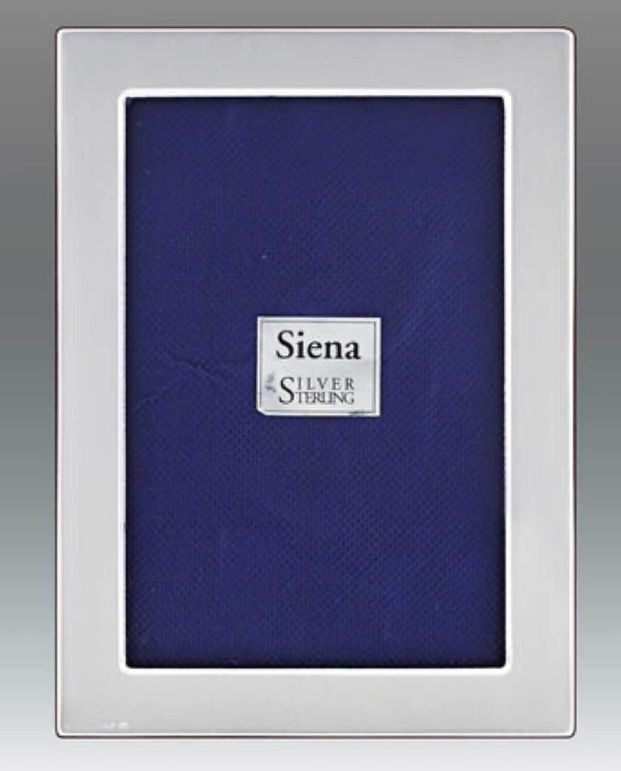 Tizo 2 x 3 Inch Double Plain Flat Edge Sterling Silver Picture Frame 1841-D23, MPN: 1841-D23,