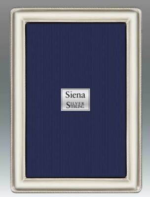 Tizo Braided Border Sterling Silver Picture Frame 5 x 7 Inch 1851-57, MPN: 1851-57,