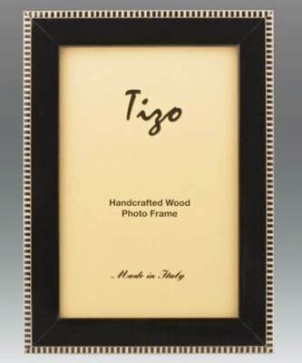 Tizo Zebra Black Wooden Picture Frame 5 x 7 Inch ANNBLK57, MPN: ANNBLK57,
