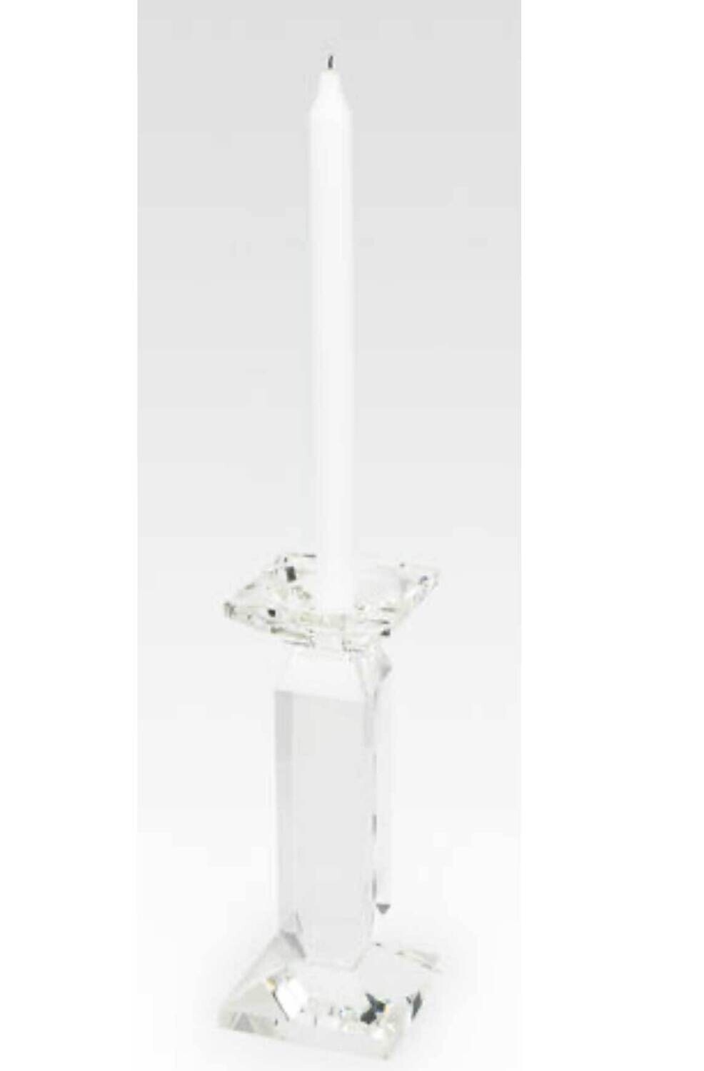 Tizo Pillar Candle Holder Small Crystal PH183CH/S