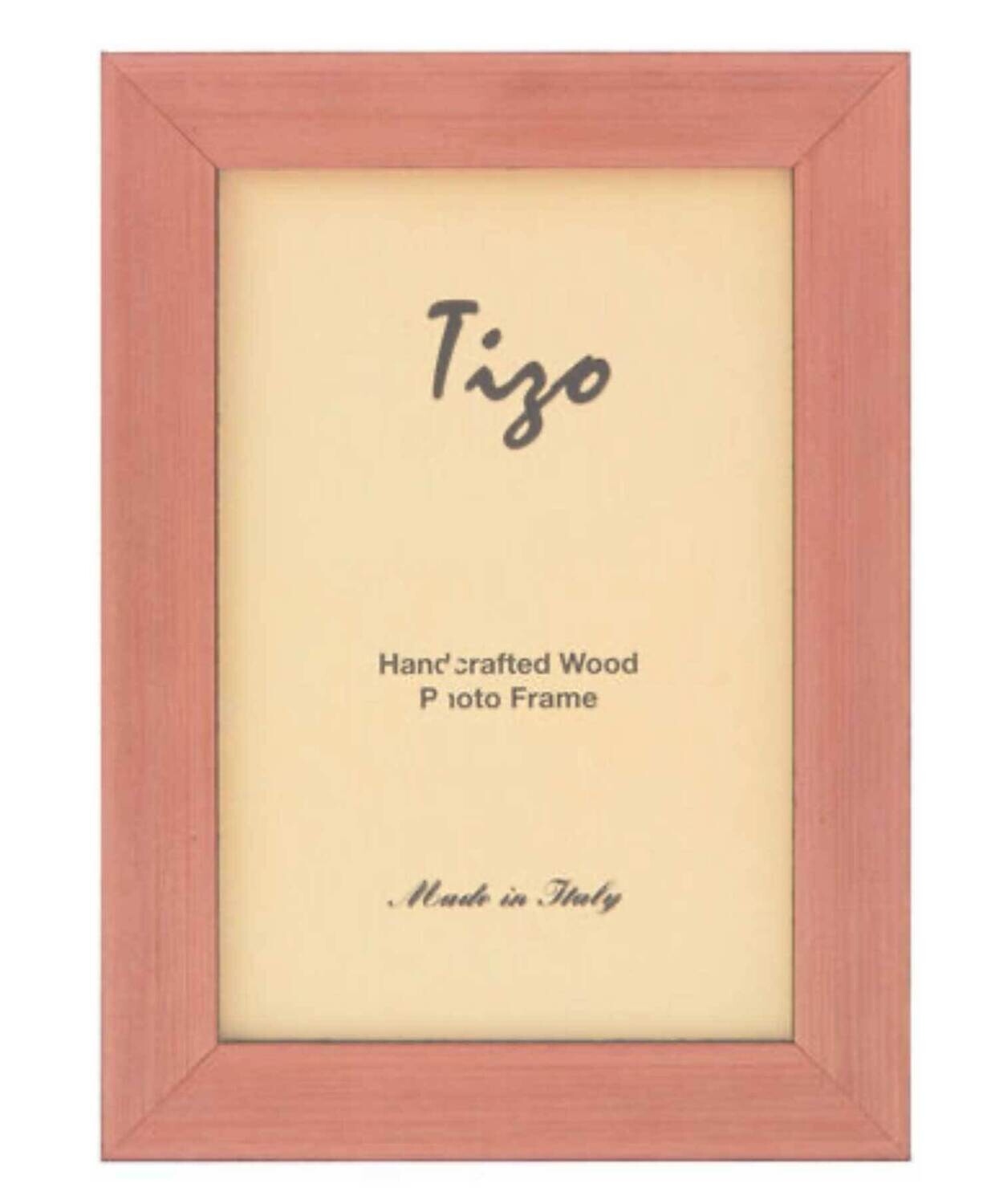 Tizo Pink Wooden Picture Frame 5 x 7 Inch 275PNK-57, MPN: 275PNK-57,