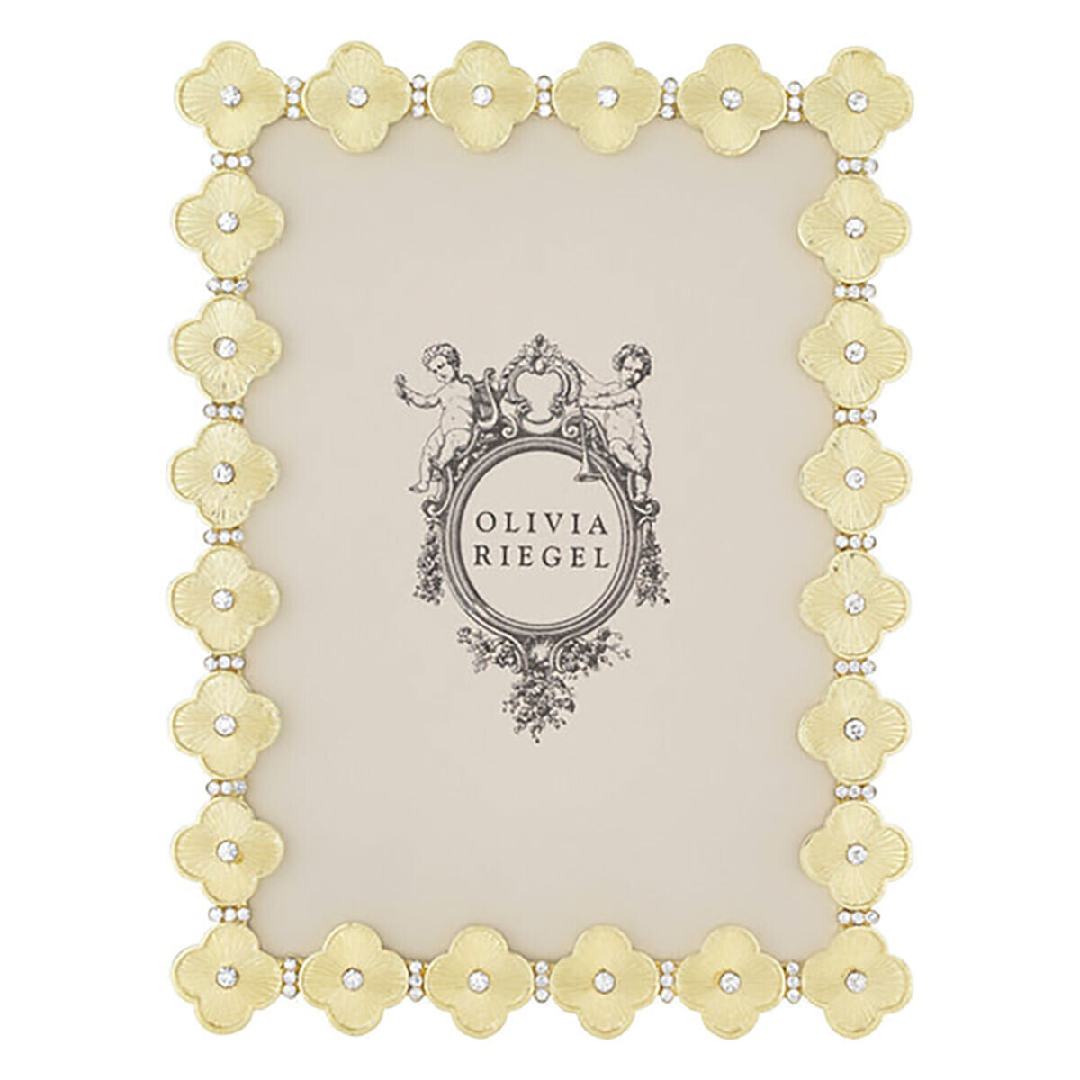 Olivia Riegel Gold Clover 5&quot; x 7&quot; Picture Frame RT2253, MPN: RT2253, 850006219865
