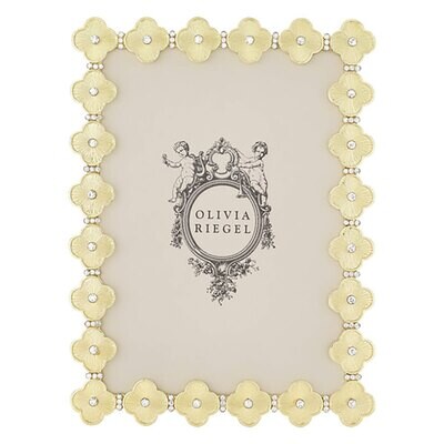 Olivia Riegel Gold Clover 5&quot; x 7&quot; Picture Frame RT2253, MPN: RT2253, 850006219865