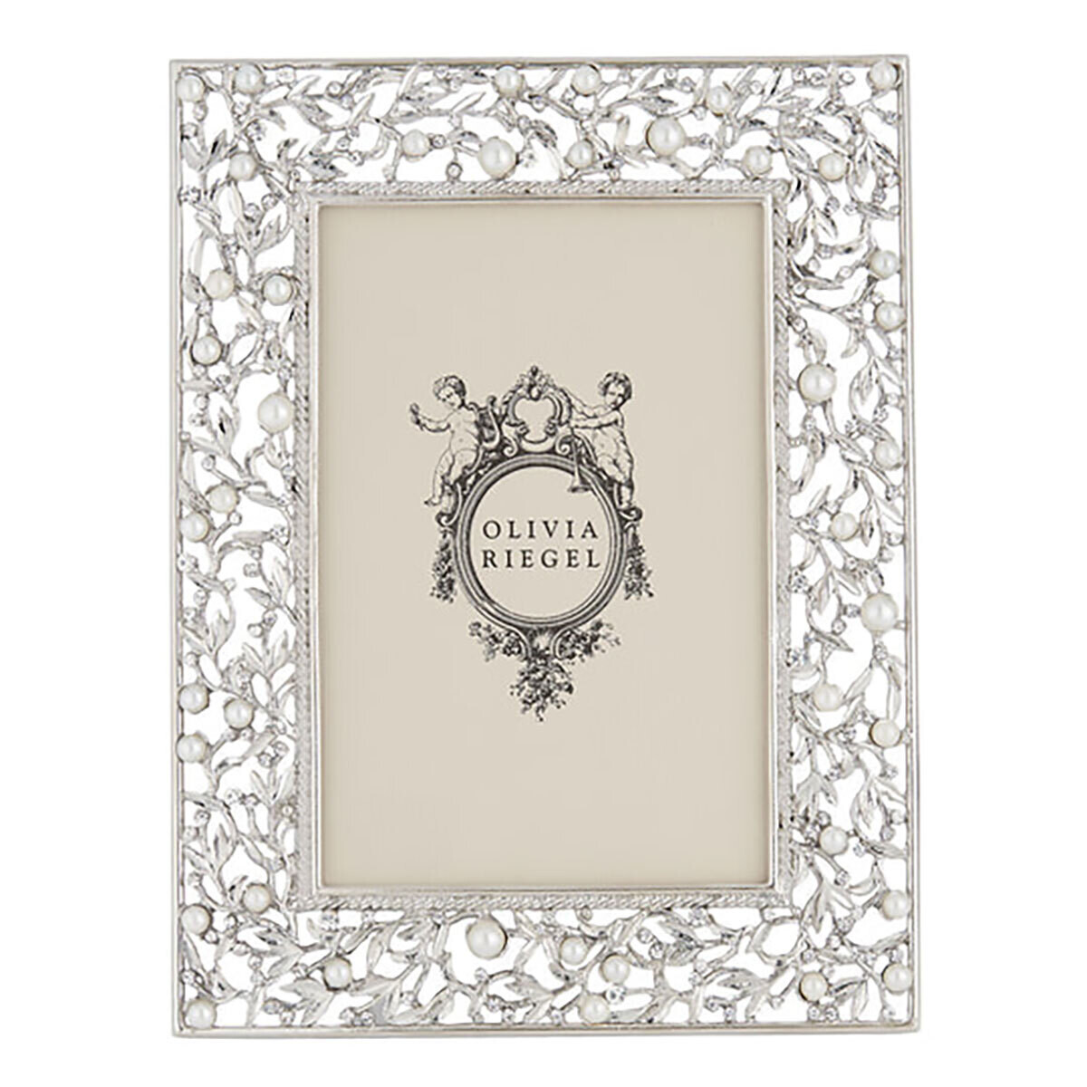 Olivia Riegel Silver Eleanor 4&quot; x 6&quot; Picture Frame RT4510, MPN: RT4510, 851090000575