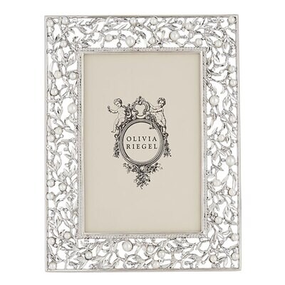 Olivia Riegel Silver Eleanor 4&quot; x 6&quot; Picture Frame RT4510, MPN: RT4510, 851090000575