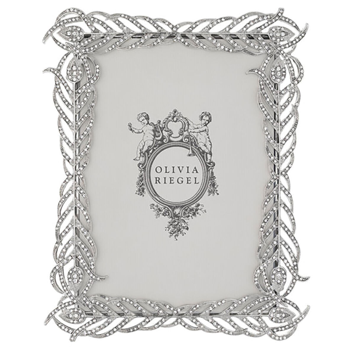 Olivia Riegel Silver Mora 5&quot; x 7&quot; Picture Frame RT2257, MPN: RT2257, 850006219889
