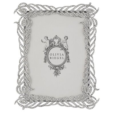 Olivia Riegel Silver Mora 5&quot; x 7&quot; Picture Frame RT2257, MPN: RT2257, 850006219889