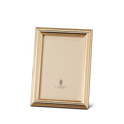 L&#39;Objet Oscar Gold Picture Frame 4x6 Inch F5501S, MPN: F5501S,