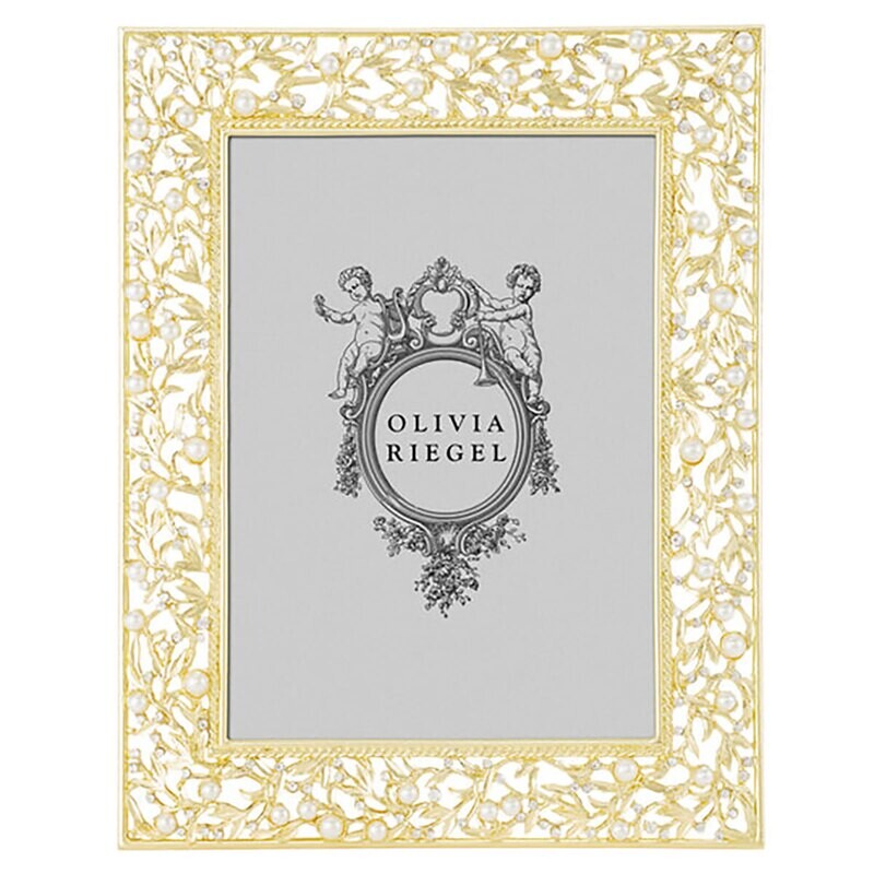 Olivia Riegel Gold Eleanor 5&quot; x 7&quot; Picture Frame RT4532, MPN: RT4532, 817655013558