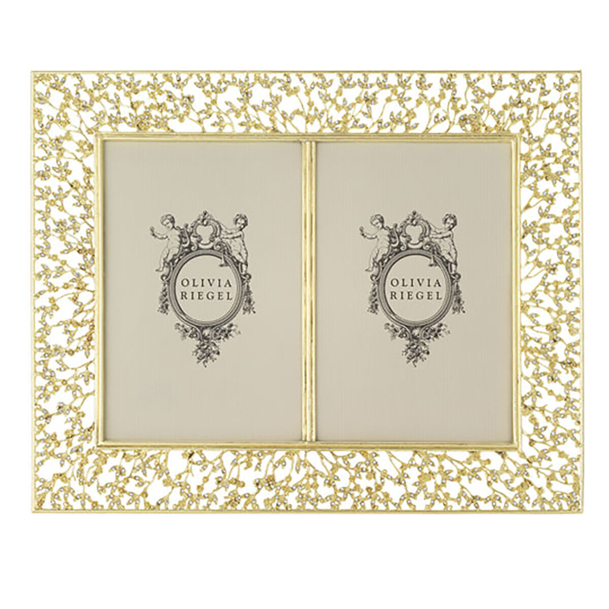Olivia Riegel Gold Serpentina 5&quot; x 7&quot; Picture Frame RT2399, MPN: RT2399,
