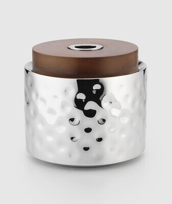 Mary Jurek Sierra Ice Bucket with Wood Lid 7&quot;H x 7 1/2&quot;D HS006, MPN: HS006,