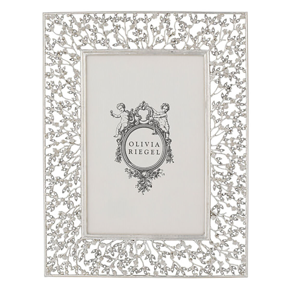Olivia Riegel Silver Isadora 4&quot; x 6&quot; Picture Frame RT2261, MPN: RT2261, 850006219926