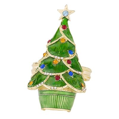 Olivia Riegel Christmas Tree Napkin Ring Set of 4 NR2303, MPN: NR2303,