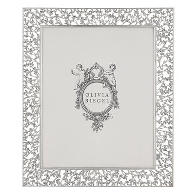 Olivia Riegel Silver Isadora 8&quot; x 10&quot; Picture Frame RT2263, MPN: RT2263, 850006219940