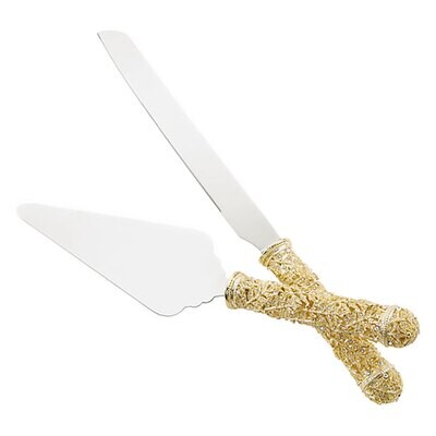 Olivia Riegel Gold Florence Dessert Serving Set CK2313, MPN: CK2313, 851090000407