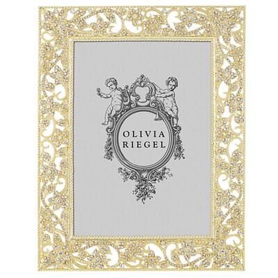 Olivia Riegel Gold Flora 5&quot; x 7&quot; Picture Frame RT4520, MPN: RT4520,