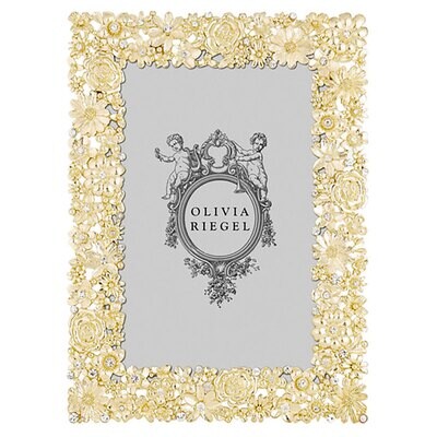 Olivia Riegel Gold Everleigh 4&quot; x 6&quot; Picture Frame RT4513, MPN: RT4513,