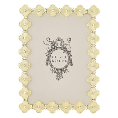Olivia Riegel Gold Clover 4&quot; x 6&quot; Picture Frame RT2252, MPN: RT2252, 817655010168