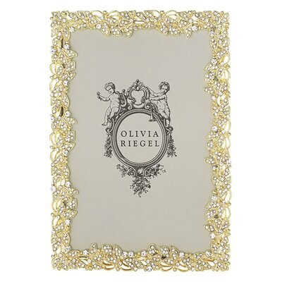 Olivia Riegel Gold Lottie 4&quot; x 6&quot; Picture Frame RT4504, MPN: RT4504, 817655010076