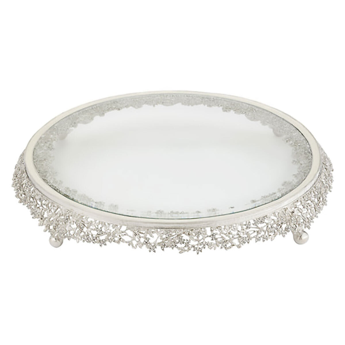 Olivia Riegel Silver Isadora Cake Plateau CP1004, MPN: CP1004, 850006219742