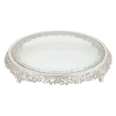 Olivia Riegel Silver Isadora Cake Plateau CP1004, MPN: CP1004, 850006219742