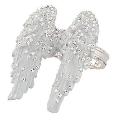 Olivia Riegel Angel Wings Napkin Ring Set of 4 NR2302, MPN: NR2302,