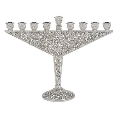 Olivia Riegel Silver Isadora Menorah CH2116, MPN: CH2116, 850006219711