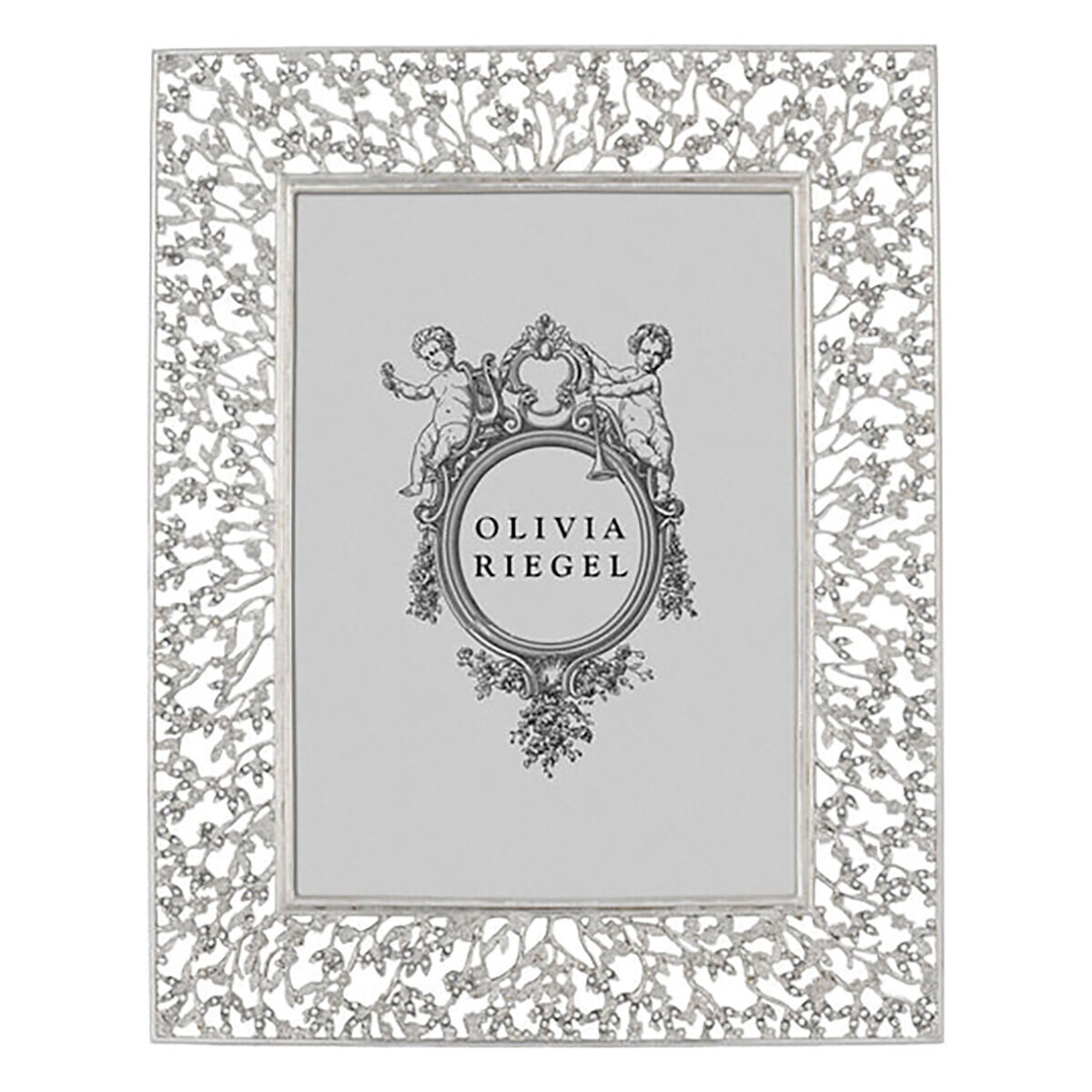 Olivia Riegel Silver Isadora 5&quot; x 7&quot; Picture Frame RT2262, MPN: RT2262, 850006219933