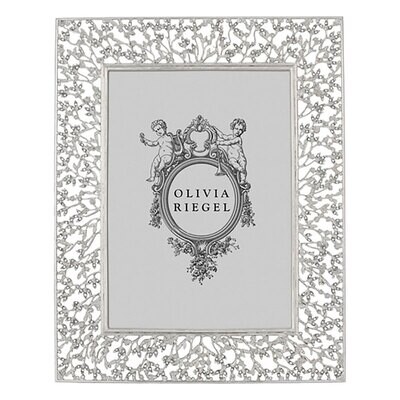 Olivia Riegel Silver Isadora 5&quot; x 7&quot; Picture Frame RT2262, MPN: RT2262, 850006219933