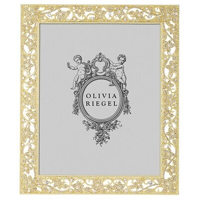 Olivia Riegel Gold Flora 8&quot; x 10&quot; Picture Frame RT4521, MPN: RT4521,